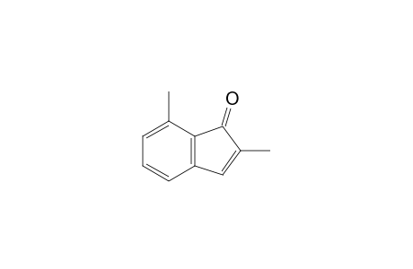 1H-Inden-1-one, 2,7-dimethyl-