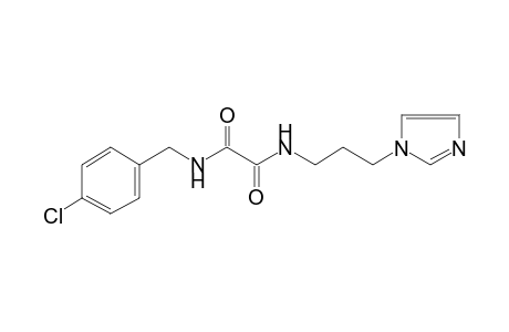 Oxamide, N-(4-chlorobenzyl)-N'-[3-(1-imidazolyl)propyl)-