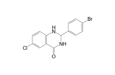 2-(4-Bromophenyl)-6-choloro-2,3-dihydroquinazolin-4(1H)-one