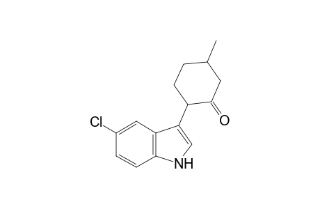 Cyclohexanone, 2-(5-chloro-1H-indol-3-yl)-5-methyl-