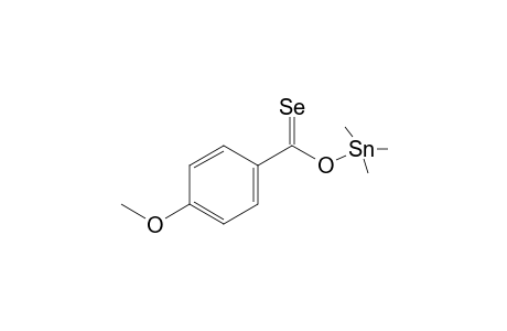 Trimethyltin 4-methoxybenzenecarboselenoate