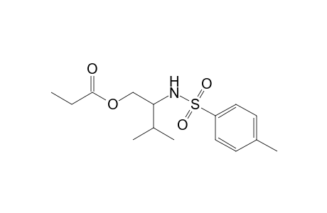 3-Methyl-2-(tosylamino)butyl propionate