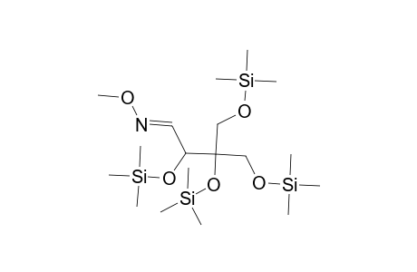 Butanal, 2,3,4-tris[(trimethylsilyl)oxy]-3-[[(trimethylsilyl)oxy]methyl]-, O-methyloxime, (S)-