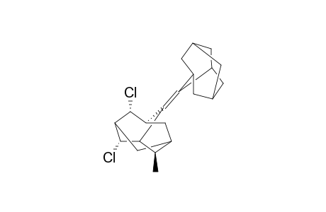 rel-(1R,2R,4S,6R)-2,4-Dichloro-6-methyl-9-(tricyclo[3.3.1.1(3,7)]decylidene)tricyclo[3.3.1.1(3,7)]decane