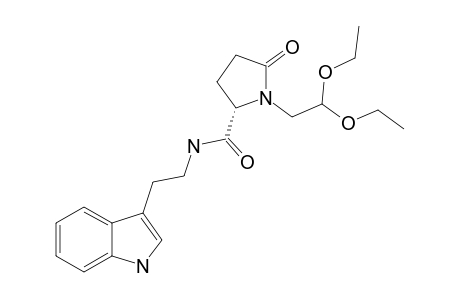 (S)-1-(2,2-DIETHOXYETHYL)-N-[2-(INDOL-3-YL)-ETHYL]-5-OXOPYRROLIDINE-2-CARBOXAMIDE