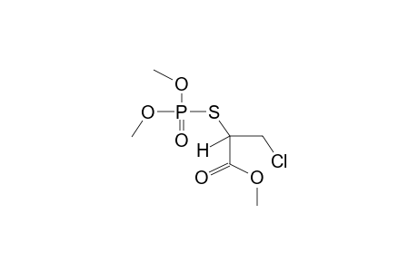 O,O-DIMETHYL-S-(BETA-CHLORO-ALPHA-CARBOMETHOXYETHYL)THIOPHOSPHATE