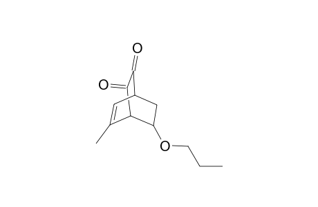 exo-8-Methyl-5-propoxybicyclo[2.2.2]-7-en-2,3-dione
