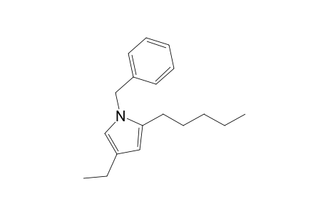 1-Benzyl-4-ethyl-2-pentylpyrrole