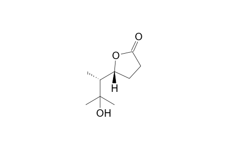 5-(1,2-Dimethyl-2-hydroxypropyl)tetrahydrofuran-2-one