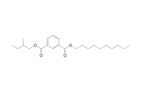 Isophthalic acid, decyl 2-methylbutyl ester