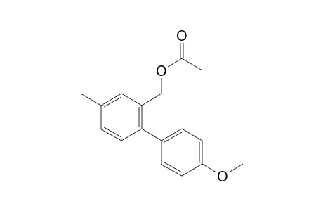 (4'-Methoxy-4-methyl-[1,1'-biphenyl]-2-yl)methyl acetate