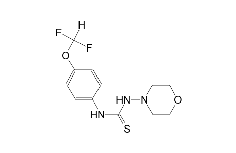 thiourea, N-[4-(difluoromethoxy)phenyl]-N'-(4-morpholinyl)-