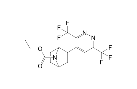 exo-2-(3,6-Bistrifluoromethylpyridazin-4-yl)-7-azabicyclo[2.2.1]heptane-7-carboxylic Acid Ethyl Ester
