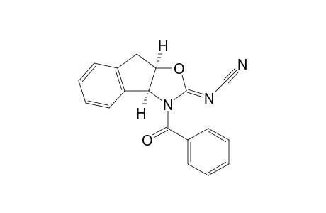 [(3aS,8aR)-3-Benzoyl-3,3a,8,8a-tetrahydro-2H-indeno[1,2-d][1,3]oxazol-2-ylidene]cyanamide