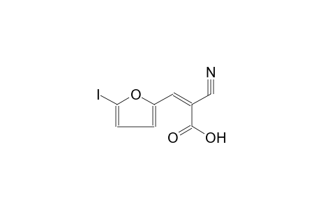 (2Z)-2-cyano-3-(5-iodo-2-furyl)-2-propenoic acid