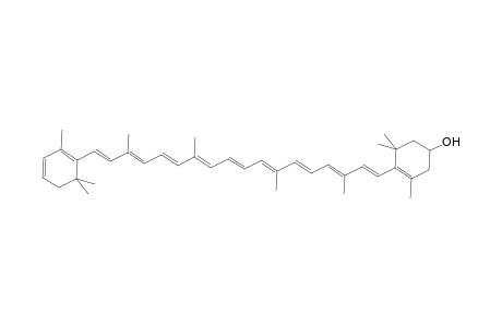3,5,5-trimethyl-4-[(1E,3E,5E,7E,9E,11E,13E,15E,17E)-3,7,12,16-tetramethyl-18-(2,6,6-trimethyl-1-cyclohexa-1,3-dienyl)octadeca-1,3,5,7,9,11,13,15,17-nonaenyl]-1-cyclohex-3-enol