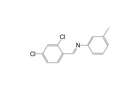 benzenamine, N-[(E)-(2,4-dichlorophenyl)methylidene]-3-methyl-