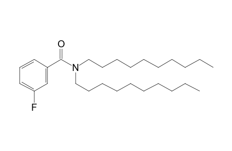 Benzamide, N,N-didecyl-3-fluoro-