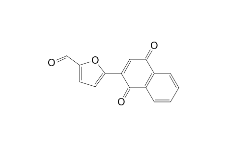 5-(1,4-diketo-2-naphthyl)furfural