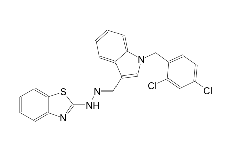 1-(2,4-dichlorobenzyl)-1H-indole-3-carbaldehyde 1,3-benzothiazol-2-ylhydrazone