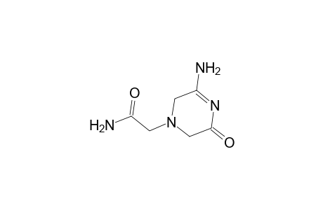 1(2H)-Pyrazineacetamide, 5-amino-3,6-dihydro-3-oxo-