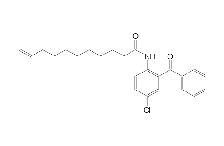 N-(2-benzoyl-4-chlorophenyl)-10-undecenamide