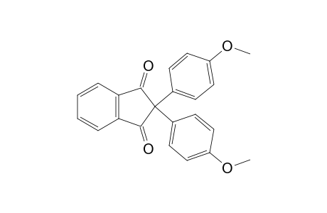 2,2-bis(p-Methoxyphenyl)indane-1,3-dione