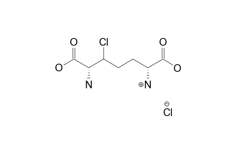 (2S,6R)-2,6-DIAMINO-3-CHLOROHEPTANDIOIC-ACID-HYDROCHLORIDE