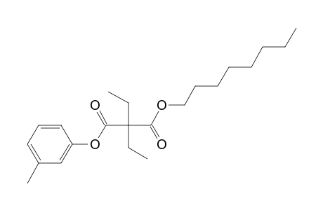 Diethylmalonic acid, 3-methylphenyl octyl ester