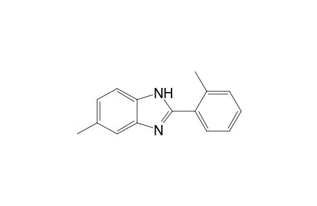 5-Methyl-2-(2-methylphenyl)-1H-benzimidazole
