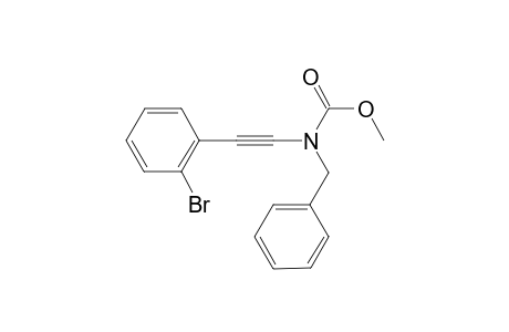 Methyl benzyl((2-bromophenyl)ethynyl)carbamate