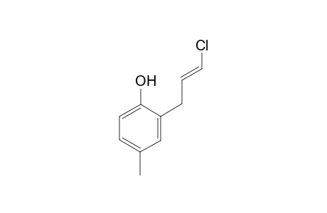Phenol, 2-(3-chloro-2-propenyl)-4-methyl-