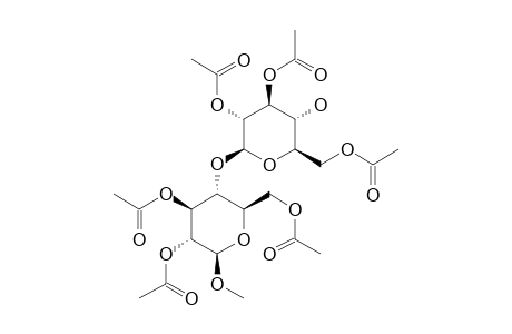 METHYL-2,3,6-TRI-O-ACETYL-4-O-(2,3,6-TRI-O-ACETYL-BETA-D-GLUCOPYRANOSYL)-BETA-D-GLUCOSIDE