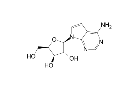 (2R,3R,4R,5R)-2-(4-amino-7-pyrrolo[2,3-d]pyrimidinyl)-5-(hydroxymethyl)oxolane-3,4-diol