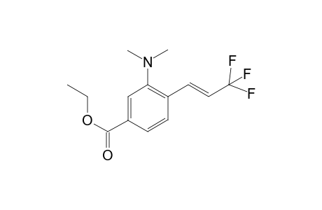 (E)-Ethyl 3-(Dimethylamino)-4-(3,3,3-trifluoroprop-1-enyl)-benzoate