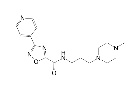 1,2,4-oxadiazole-5-carboxamide, N-[3-(4-methyl-1-piperazinyl)propyl]-3-(4-pyridinyl)-