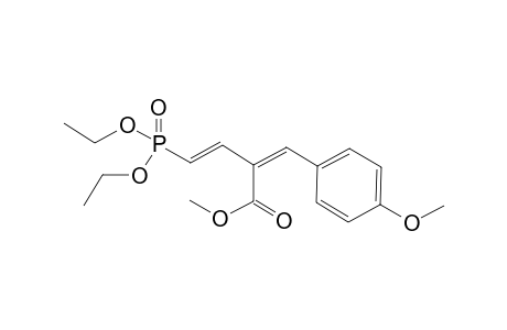 (1E,3Z)-Diethyl-4-(4-methoxyphenyl)-3-(methoxycarbonyl)-but-1,3-dienylphosphonate