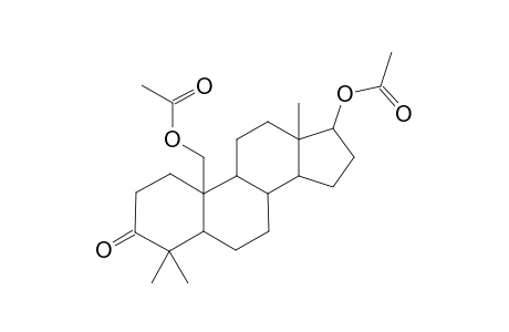 (17-acetoxy-4,4,13-trimethyl-3-oxo-2,5,6,7,8,9,11,12,14,15,16,17-dodecahydro-1H-cyclopenta[a]phenanthren-10-yl)methyl acetate