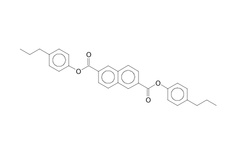 Naphthalene-2,6-dicarboxylic acid, bis(4-propylphenyl) ester