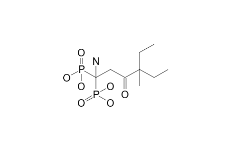 4-Ethyl-4-methyl-3-oxo-1-aminohexane-1,1-diphosphonic acid