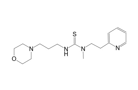 thiourea, N-methyl-N'-[3-(4-morpholinyl)propyl]-N-[2-(2-pyridinyl)ethyl]-