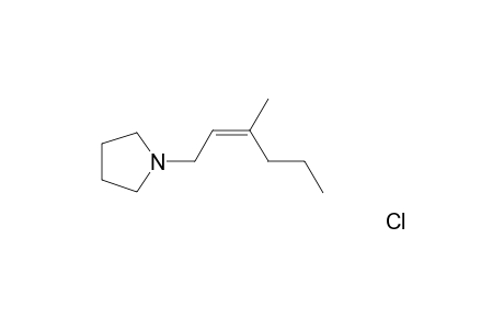 (Z)-1-(3-methylhex-2-enyl)pyrrolidine hydrochloride