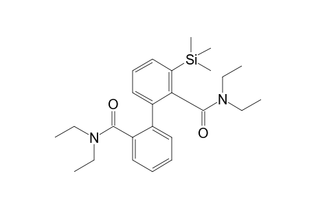 N,N,N',N'-Tetramethyl-3-trimethylsilyl-[1,1'-biphenyl]-2,2'-dicarboxamide
