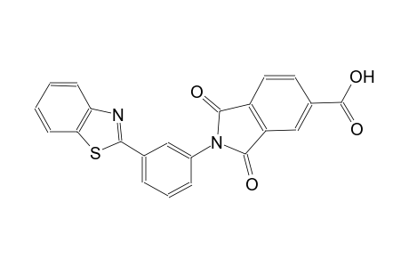 1H-isoindole-5-carboxylic acid, 2-[3-(2-benzothiazolyl)phenyl]-2,3-dihydro-1,3-dioxo-