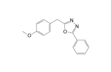 2-(4-Methoxybenzyl)-5-phenyl-1,3,4-oxadiazole