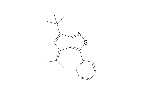 6-tert-Butyl-3-phenyl-4-propan-2-ylidene-cyclopenta[c][1,2]thiazole
