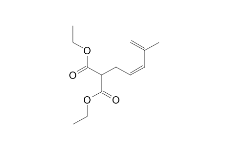 Diethyl 2-(4-methylpenta-2,4-dienyl)malonate