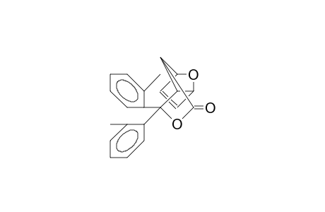 5,5-Di-(ortho-methylphenyl)-4,10-dioxa-exo-tricyclo-[5.2.0(2,6)]-dec-8-en-3-one