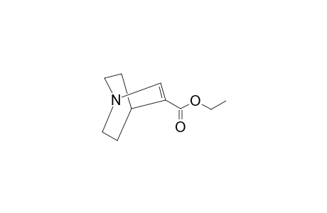 1-Azabicyclo[2.2.2]oct-2-ene-3-carboxylic acid, ethyl ester