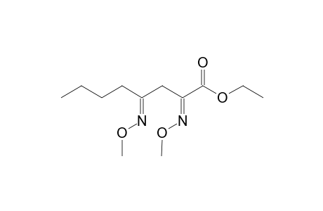 (E)-ETHYL-2,4-BIS-(METHOXYIMINO)-OCTANOATE